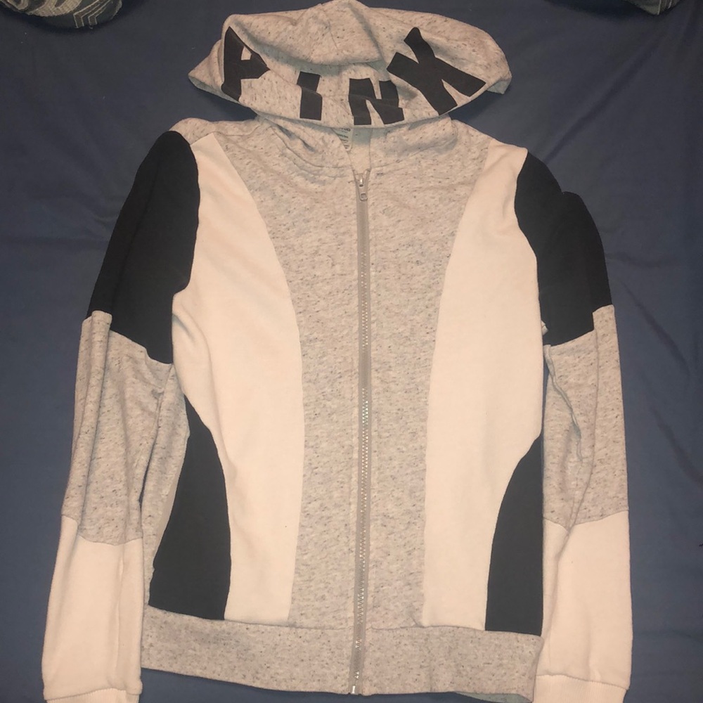 MOVING SALE - PINK Victoria’s Secret Zip Up Hoodie